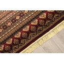 Χαλι Persia 7838 Burgundy με Κροσσι - 200x290   με το Mέτρο