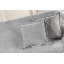 Ριχτάρι Καναπέ Perth Grey (Πολυθρόνα) 180x150 guy Laroche  37% Cotton-21%polyester-42% Acrylic