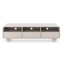 Έπιπλο Τηλεόρασης Albion με Συρτάρια Λευκό Kazmir 160x44x39cm