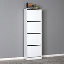 Παπουτσοθηκη (Ηιgh Compact)υλικό. Μοριοσανίδα με Επένδυση Μελαμίνης