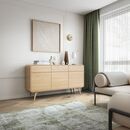 Μπουφές Helion με Συρτάρια Φυσικός Δρυς Vicenza 160x84x39cm