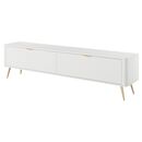 Έπιπλο Τηλεόρασης Lante Λευκό 200x51x38cm