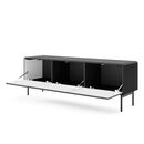 Έπιπλο Τηλεόρασης Muti Ανθρακί 147x51x39cm