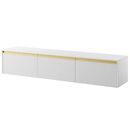 Κρεμαστό Έπιπλο Τηλεόρασης Royal Λευκό 181x36x39cm