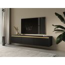 Κρεμαστό Έπιπλο Τηλεόρασης Royal Ανθρακί 181x36x39cm