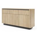 Μπουφές με Συρτάρια Torro Φυσικό Cremona + Ανθρακί  163x82x38cm