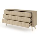 Συρταριέρα Viki Φυσικό dab Barista 163x83x38cm