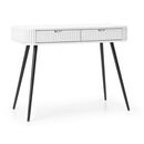 Κονσόλα  Zova Λευκό + Ανθρακί 103x80x49cm
