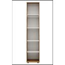Ντουλάπα Μονόφυλλη Oryana  Καρυδιά 45x210x62cm