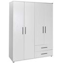 Ντουλάπα  White Λευκό 137x187x52cm Ad_grd-642-bb-3