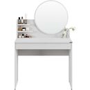 Τουαλέτα- Μπουντουάρ Make up Χρώμα Λευκό του Πάγου 90x138x45cm