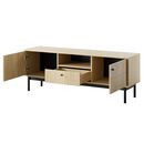 Έπιπλο Τηλεόρασης Japandi Φυσικό dab Linea 153x56x39cm