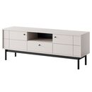 Έπιπλο Τηλεόρασης Japandi Λευκό Kazmir 153x56x39cm