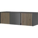 Πατάρι Ντουλάπας Nelly Γραφίτης 3d 155x50x51cm