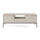 Έπιπλο Τηλεόρασης Nova Λευκό Kazmir + Ανθρακί 154x56x39cm