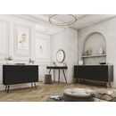 Μπουφές oro Ανθρακί 107x85x39cm