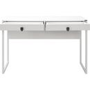 Γραφείο Connect με Συρτάρια Λευκό 120x75x60cm