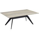 Τραπεζάκι Κεραμικό Dori 110x70x40cm Χρώμα Kazmir