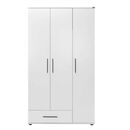Ντουλάπα White Λευκό 103x187x52cm