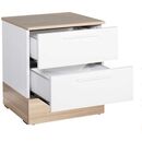 Κομοδίνο Base Λευκό 45x52x40cm