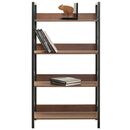 Βιβλιοθήκη Connect Καρυδιά 73x136x35cm