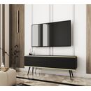 Έπιπλο Τηλεόρασης Oro_mdf Ανθρακί  135x53x32cm