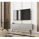 Έπιπλο Τηλεόρασης oro  Γκρι 135x53x32cm