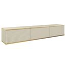 Κρεμαστό Έπιπλο Τηλεόρασης Oro_mdf Μπεζ 175x30x32cm