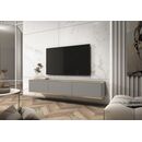 Κρεμαστό Έπιπλο Τηλεόρασης Oro_mdf Γκρι 175x30x32cm