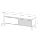 Έπιπλο Τηλεόρασης Senso Μπεζ 153x54x40cm