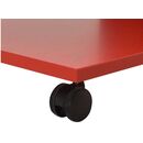 Βοηθητικό Τραπεζάκι c Shape Κόκκινο Μ45xυ65xβ35cm