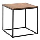 Βοηθητικό Τραπεζάκι Profil Καρυδί 50x52x50cm