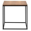 Βοηθητικό Τραπεζάκι Profil Καρυδί 50x52x50cm