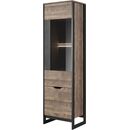 Βιτρίνα Arden: Sand Gragne+matera 56,2x194,4x39,6cm