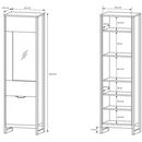 Σύνθεση Arden Mini-hv: Sand Gragne+matera 217,2x194x39,6cm