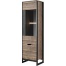 Βιτρίνα Arden: Sand Gragne+matera 56,2x194,4x39,6cm