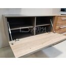 Σύνθεση Τοίχου Binz-3 Γραφίτης+βασάλτης 240x206x37cm
