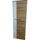 Ντουλάπα Εισόδου Duett 70x200x38cm Φυσικό Rivviera+λευκό