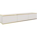 Κρεμαστό Έπιπλο Τηλεόρασης oro Λευκό 175x30x32cm