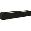 Κρεμαστό Έπιπλο Τηλεόρασης Oro_mdf Ανθρακί 175x30x32cm