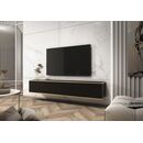 Κρεμαστό Έπιπλο Τηλεόρασης Oro_mdf Ανθρακί 175x30x32cm