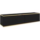 Κρεμαστό Έπιπλο Τηλεόρασης oro Ανθρακί 135x30x32cm