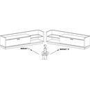 Σύνθεση Talina_ec_1 Λευκό+kingstone oak 240x175x48cm