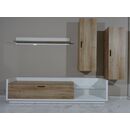 Σύνθεση Talina Λευκό+kingstone oak 270x175x48cm