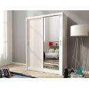 Ντουλάπα Συρόμενη 24113-Mjmw-130 Χρώμα Λευκό  130x200x62 cm