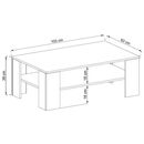 Τραπεζάκι sky Riviera 103x38x63cm