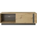 Έπιπλο Τηλεόρασης 36146-arc-stv Artisan+γραφίτης 138,1x45,5x40cm