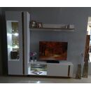 Σύνθεση 36146-Arcw2 Λευκό+λευκό High Gloss+grandson 298x194x40cm