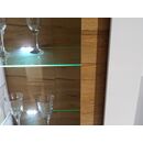 Βιτρίνα 36146-Arcw-hv Λευκό+grandson 60x194x40cm