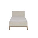 Alika Κρεβάτι Μονό 99x210x86εκ. ( για Στρώμα 90x200εκ. ) Whitewashed Chestnut/beech